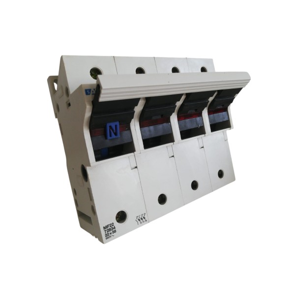 MF22 PORTAFUSIBILE 3PN 22X58 600VAC